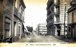 Oran - Rue d'Alsace-Lorraine - 1919
